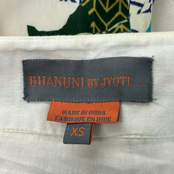 Anthropologie Bhanuni by Jyoti Skirt Womens XS Mischa Maxi Boho Printed Rayon - Picture 3 of 16